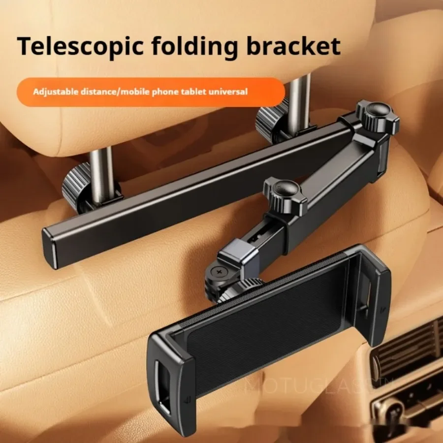 Toddler Tablet Accessories - Telescopic Car Rear Pillow Phone Holder