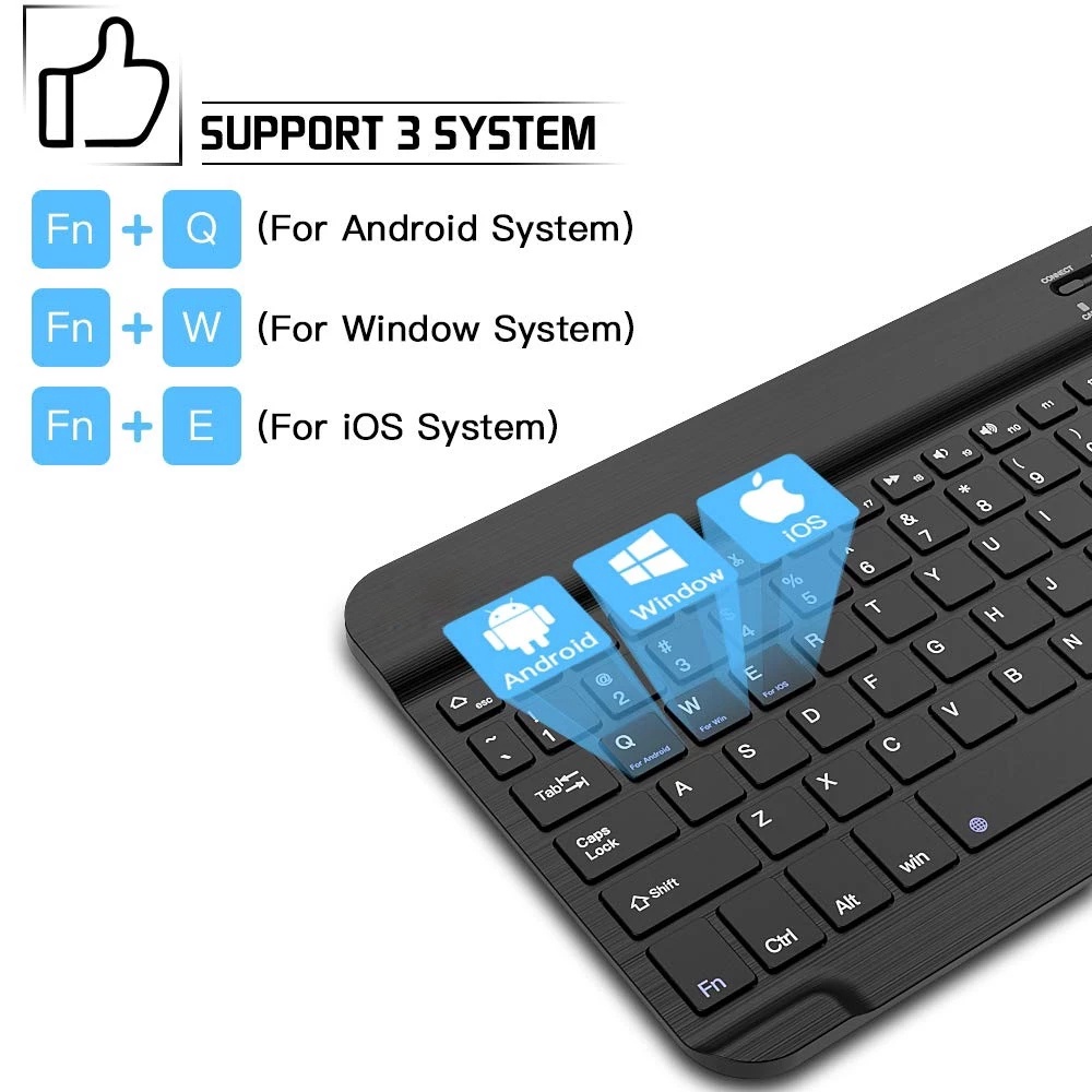 Universal Wireless Keyboard fo - đánh giá và giá Tablet Accessories Keyboard