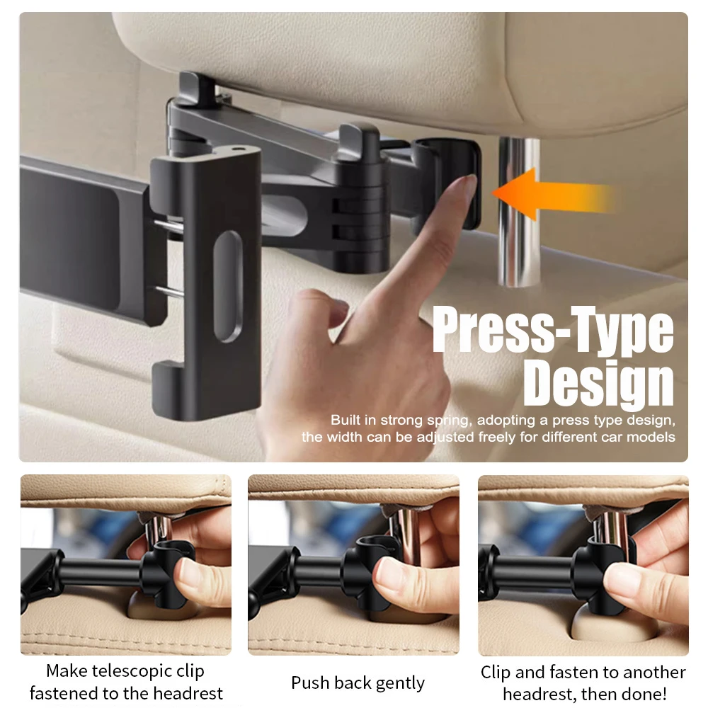 Foldable Car Phone Holder Back - đánh giá và giá Toddler Tablet Accessories