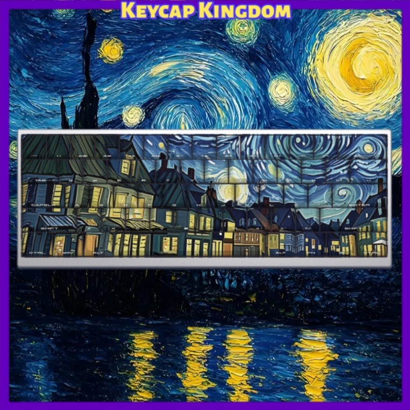 Van Gogh Starry Sky Theme Keyc - đánh giá và giá Tablet Pc Accessories