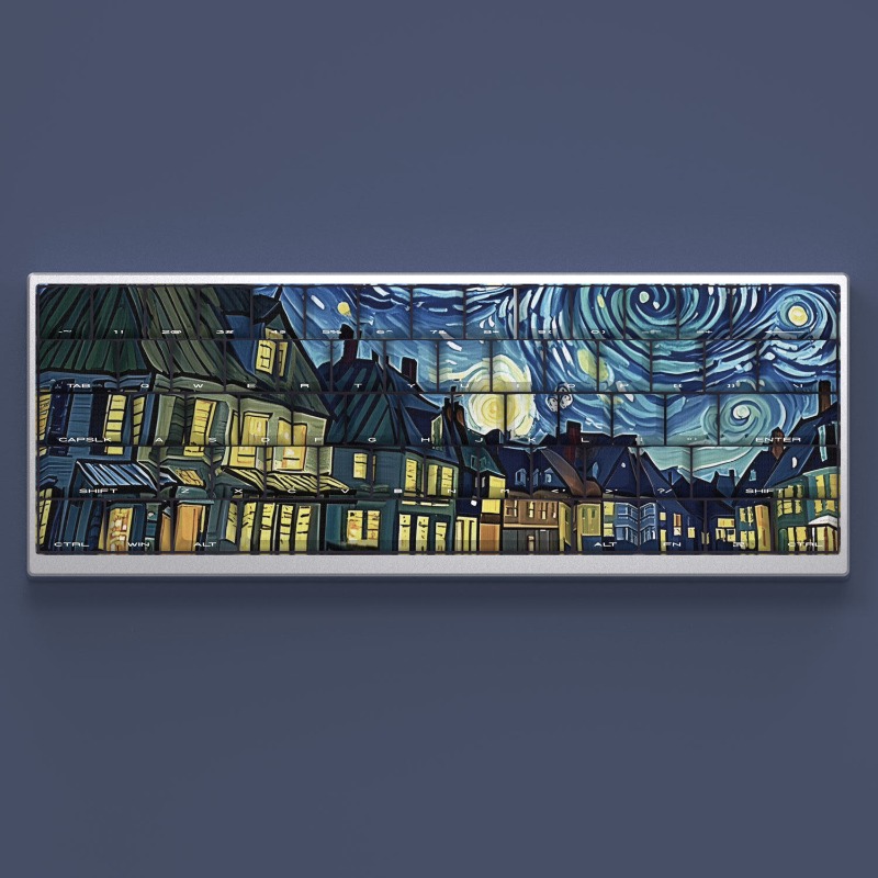 Van Gogh Starry Sky Theme Keyc - đánh giá và giá Tablet Pc Accessories