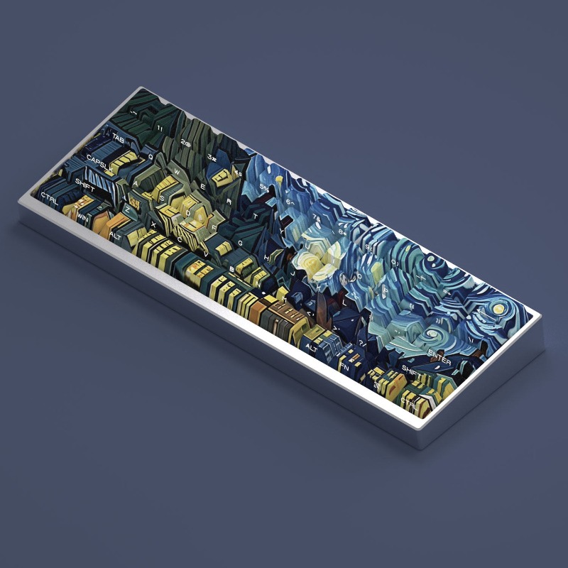 Van Gogh Starry Sky Theme Keyc - đánh giá và giá Tablet Pc Accessories