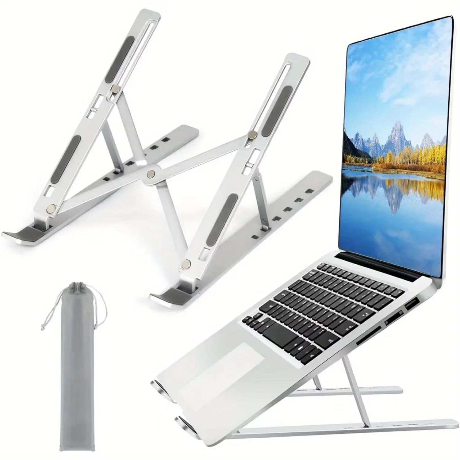 Foldable Laptop Stand Cooling  - đánh giá và giá Cooling Stand Tablet