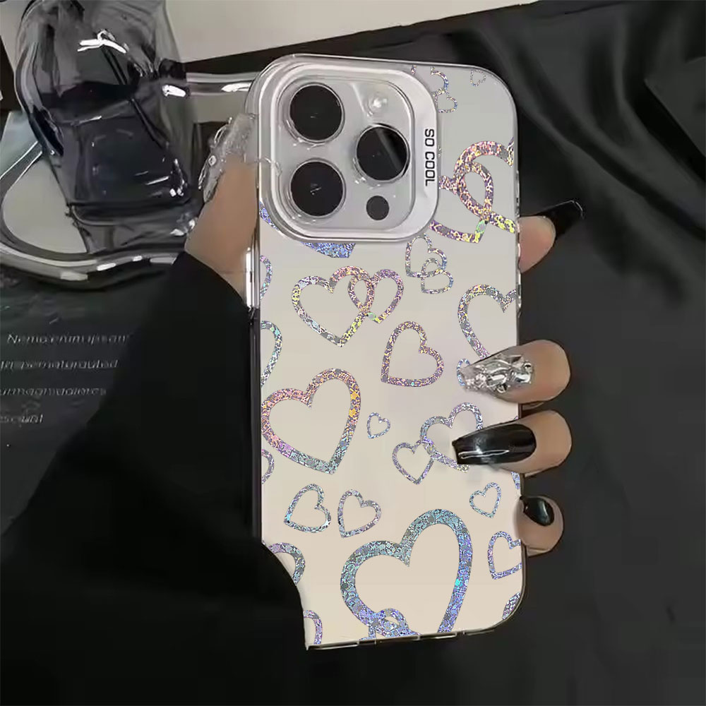 Colorful Heart Print Case For  - đánh giá và giá Tablet And Accessories Case