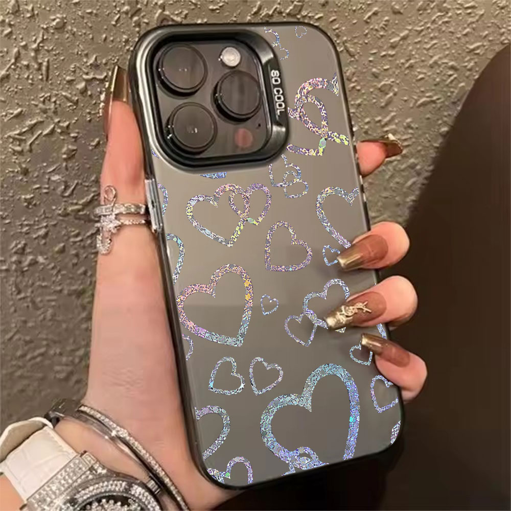 Colorful Heart Print Case For  - đánh giá và giá Tablet And Accessories Case