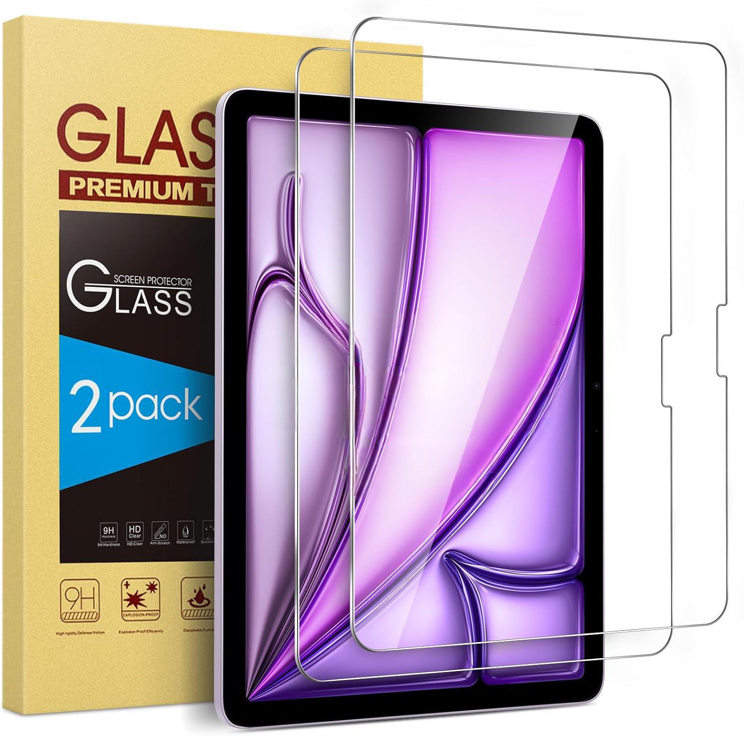 2pcs 9H Tempered Glass For iPa - đánh giá và giá Temu Tablet Accessories