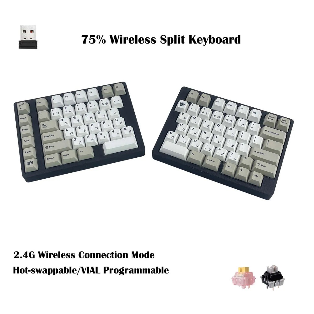 WS75 Ergonomic Split Mechanica - đánh giá và giá Tablet Accessories Uk