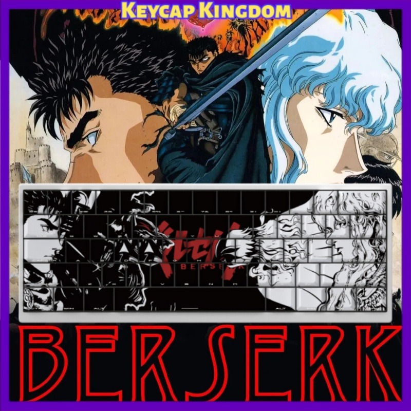 BERSERK Theme Anime Keycap 98  - đánh giá và giá Tablet Pc Accessories