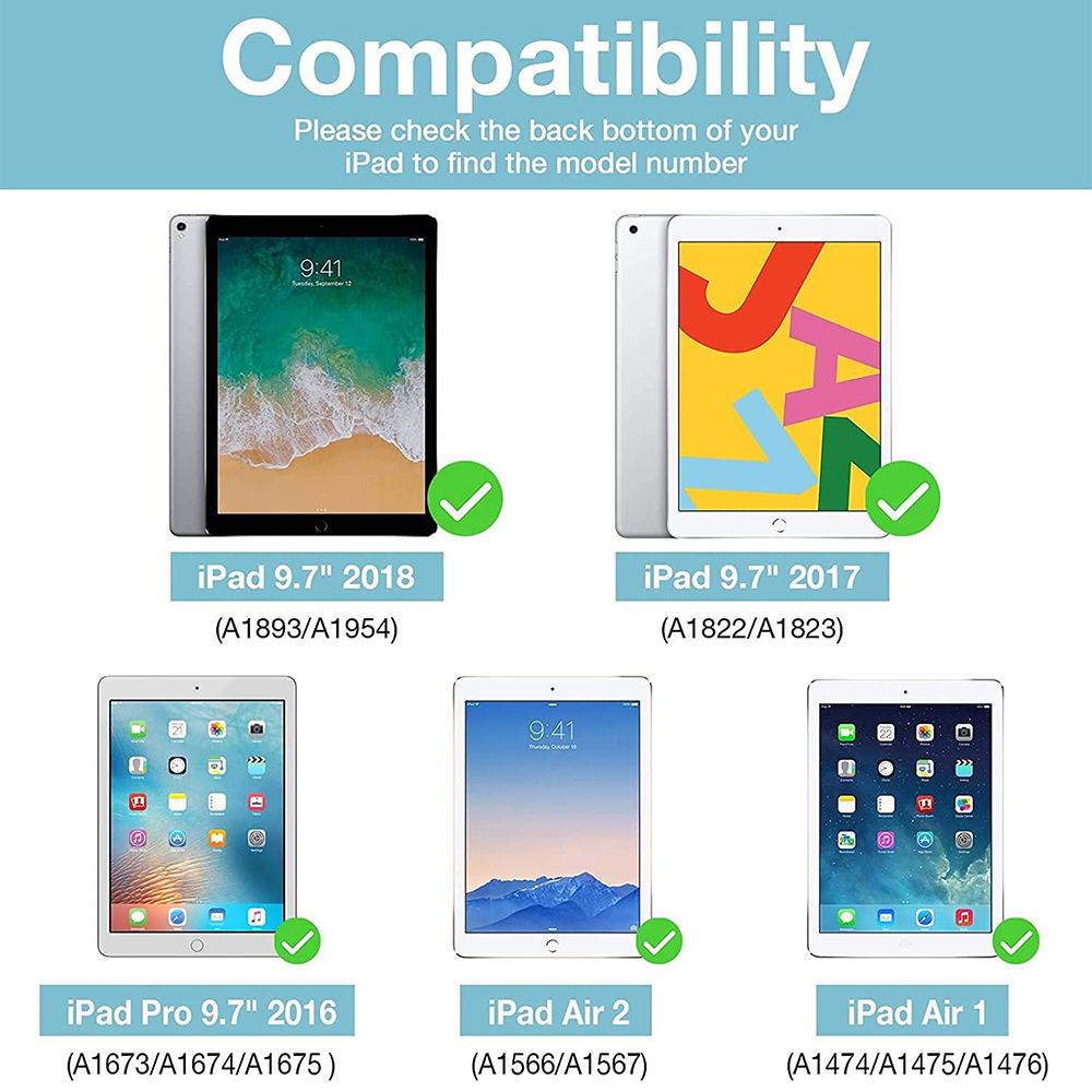For iPad Air1 9.7 Inch Tempere - đánh giá và giá Temu Tablet Accessories